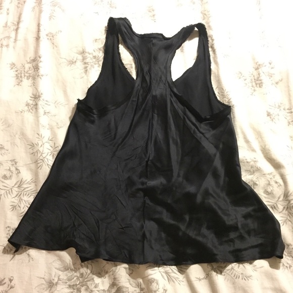 *CLEAR OUT* Juan Carlos Obando Silk Racerback Top - Picture 2 of 4